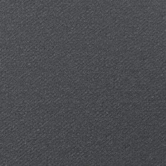 Dark gray woven fabric texture with a granular surface, displaying a subtle repeating pattern and consistent tone throughout the sample.