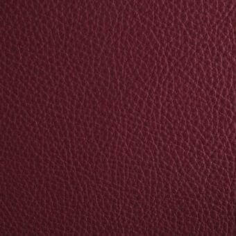 Burgundy leather texture sample “0715” from Lacividina’s Imperial collection, displaying a dense, matte, pebbled grain pattern.