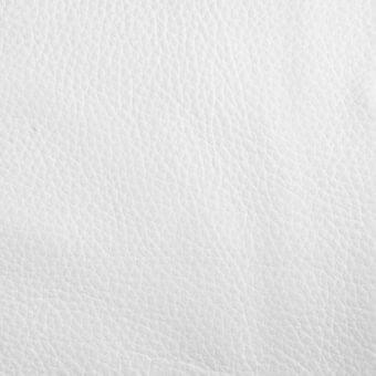 White leather texture sample displaying a fine-grained, pebbled surface with subtle wrinkles; labeled “lacividina leather (imperial) 46 imperial 0720”.