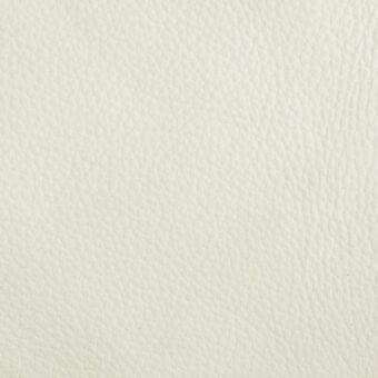 Off-white leather texture sample, fine grain pattern, matte finish, warm creamy tone, identified as “46 Imperial” code 0722.