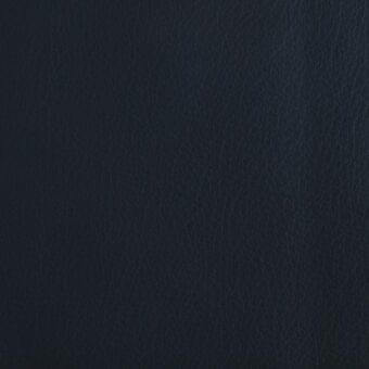 Dark leather texture with fine grain, matte finish, and subtle creases; studio sample displaying imperial leather upholstery material.