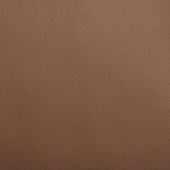 Brown perforated leather texture with matte finish, displaying a consistent pattern and natural grain, sample labeled imperial leather 0505.