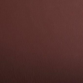 Reddish-brown pebbled leather texture, matte finish, uniform grain pattern, sample labeled “47 Imperial 0509” from the lacividina leather collection.