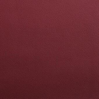 Full-grain leather sample, saturated red color, consistent pebble texture; “47 Imperial 0534” from lacividina leather collection.