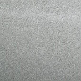Light gray leather texture, “47 Imperial 0564”, featuring a fine, circular perforation pattern and matte finish for upholstery applications.