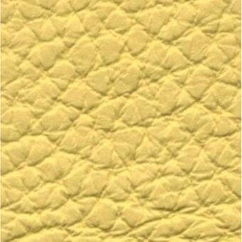 Yellow quilted leather texture with a repeating diamond pattern, matte finish, and smooth surface between raised sections.