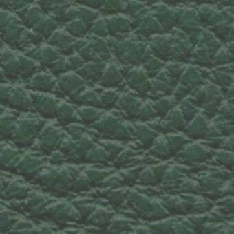 Green pebble grain leather sample, matte finish, geometric embossing, durable texture, “425” from “44 lux1” within lacividina leather collection.