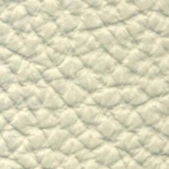 Quilted leather texture, pale cream color, diamond pattern with stitched edges and subtle sheen, soft pliable surface.