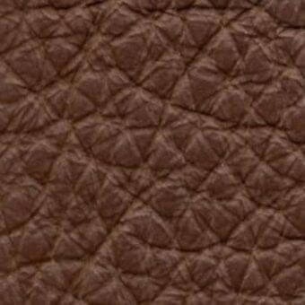 Brown quilted leather texture with a repeating diamond pattern, matte finish, and subtle tonal variations displaying a dense, consistent surface.