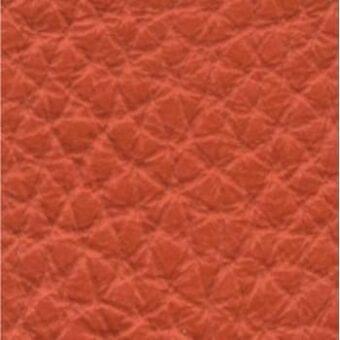 Terracotta leather texture with dense diamond quilting, featuring raised stitching and a smooth, subtly-sheened surface across a consistent pattern.