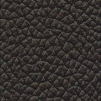 Dark brown quilted leather texture, geometric pyramid pattern, matte finish, from the Lacividina Lux leather collection.