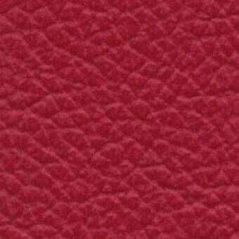Red quilted leather texture with a repeating diamond pattern and matte finish, displayed as a close-up material sample.