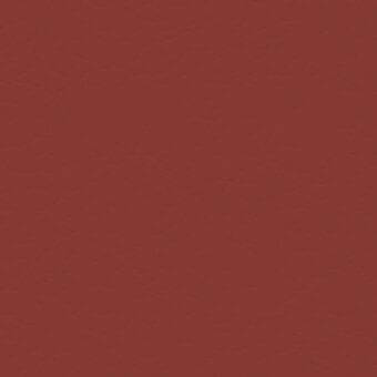 Terracotta red textured background with repeating diamond pattern, displaying “lago fabric ecopelle bloom 39” text in sans-serif at the lower right.
