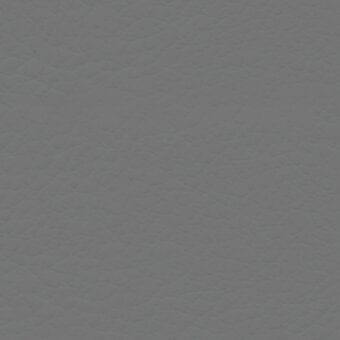 Ecopelle bloom fabric swatch, gray synthetic leather, repeating hexagonal pattern with embossed texture and matte finish.