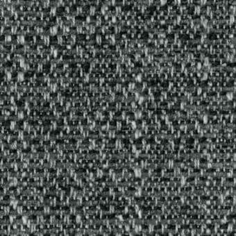 Woven fabric texture in medium gray with lighter highlights, displaying an irregular pattern and visible intersecting lines; text reads “lago fabric francis f113”.
