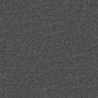 Gray fabric swatch displaying a mottled, granular texture with woven construction and subtle tonal variations; “lago > fabric > frosty” text visible.