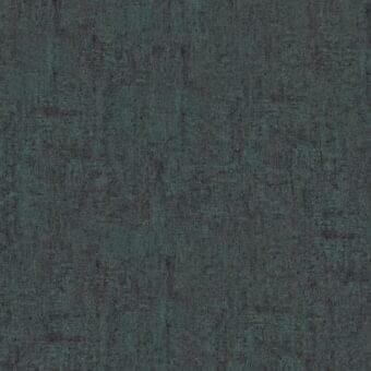 Teal fabric sample with mottled texture, displaying irregular lines and darker patches across a matte finish, suggestive of woven or felted construction.