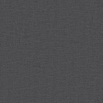Anthracite gray woven fabric texture with a subtle grain, possibly linen blend, displaying a matte finish and consistent, dense weave pattern.