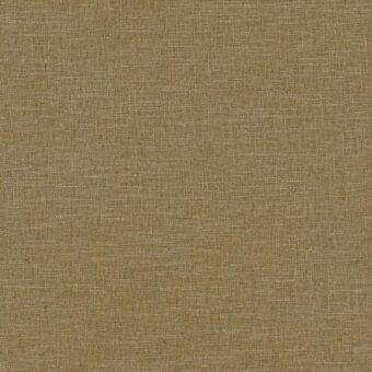 Woven fabric sample, miele yellow-brown tone, tight irregular pattern, matte finish, dense horizontal and vertical thread texture.
