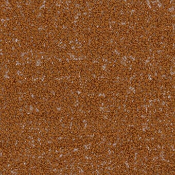 Fabric texture sample, warm brown with cream linear markings, dense granular pattern, slightly rough woven appearance, rustic aesthetic.