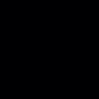 Data table with text in white sans-serif font on black, listing “lago,” “materials,” “shiny glass,” and “nero” in three columns and four rows.