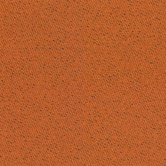 Lapalma fabric sample, chili-colored woven textile with diagonal rib pattern and tight, durable construction.