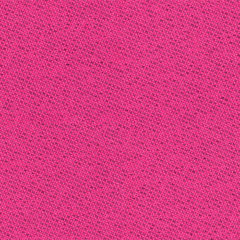 Chili red woven fabric texture with a speckled surface and dense, diagonal weave; studio lighting highlights fiber blend.