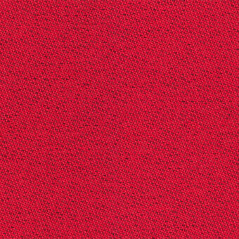 Red woven fabric texture, “Chili 64201” from lapalma collection, features a subtle diagonal rib and matte finish.