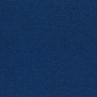 Deep blue woven fabric texture with a looped pile and speckled tonal variations, exhibiting a consistent diagonal weave for durable upholstery.