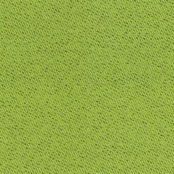 Lime green woven fabric sample with a dense, uniform texture and matte finish; tight weave, slightly irregular surface.