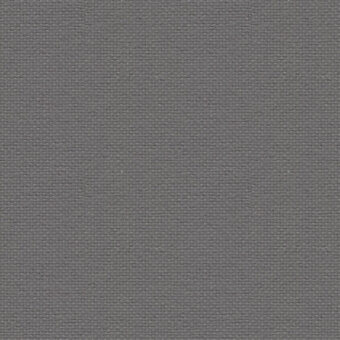 Lapalma Jet Fidivi fabric sample, mid-tone gray, tight woven texture with consistent grain and matte finish, studio shot.