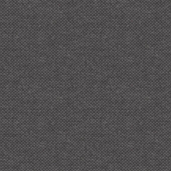 Dark gray woven fabric texture with repeating geometric pattern, matte finish, and granular quality for upholstery applications.