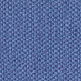 Woven fabric texture in muted blue displays a subtle grid pattern with a matte finish and slight tonal variations within the raised surface.