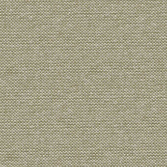 Woven fabric sample, muted beige and olive green, dense grid pattern with a matte texture; lapalma jet 9703 fabric detail.