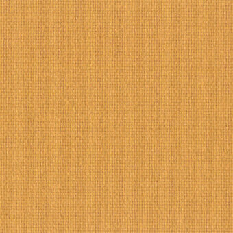Mustard yellow fabric swatch with a tight weave and grid pattern, exhibiting a matte finish and natural fiber texture, likely linen or burlap.