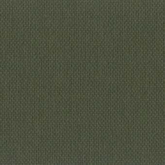 Olive-green woven fabric texture with a matte finish, displaying a uniform and compact weave, suggesting durable natural or synthetic fibers.