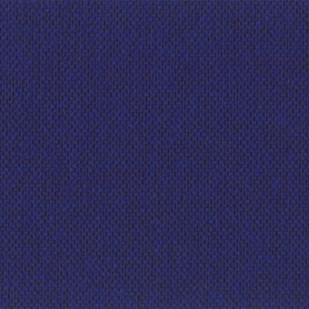 Deep blue woven fabric sample with a matte finish, displaying a dense, uniform texture and subtle tonal variation in a regular grid pattern.