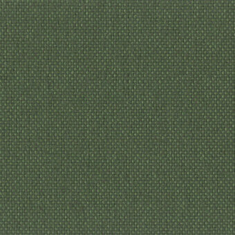 Olive green fabric sample with a dense, heathered weave and matte finish; horizontal and vertical thread grid; Lapalma Maya 9703 textile.