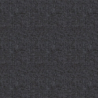 Dark gray woven fabric texture with a dense, irregular pattern and matte finish, suitable for upholstery applications.