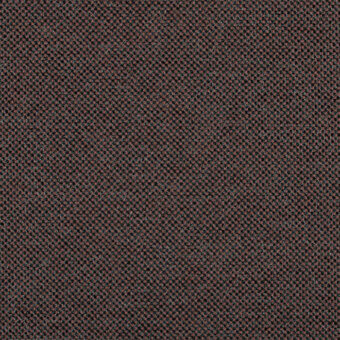 Panama weave fabric sample, reddish-brown with gray and teal flecks, dense textured grid, matte finish, durable appearance.