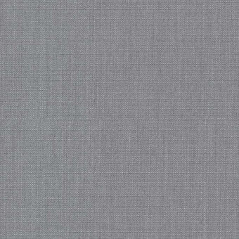 Gray gabriel fabric texture with a plain weave and matte finish, displaying a consistent grain and durable construction.