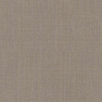 Lapalma fabric sample, muted taupe linen texture, with a regular grid weave and subtle printed “crisp gabriel” designation.