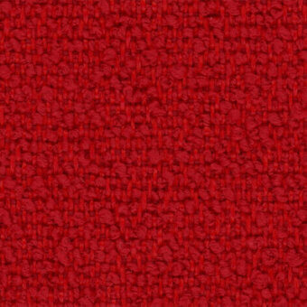 Fiocco Fidivi fabric sample, red woven textile, dense irregular weave with textured yarn, Lapalma Fiocco 9214 variant.