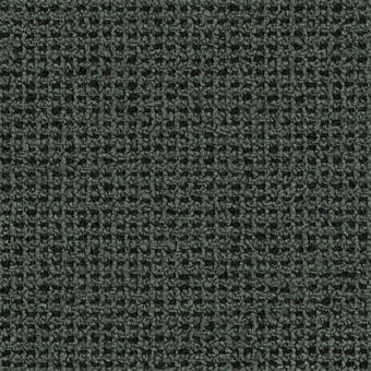 Lapalma grain fabric sample, dark olive green, coarse weave texture with granular appearance and matte finish, labeled “grain 60325”.