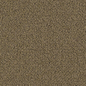 Grain gabriel fabric sample, earthy brown woven texture, granular pattern with uneven surface and mottled tonal variations.