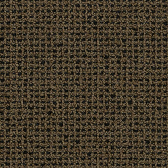 Woven fabric texture, earthy brown with black grid, dense nubby pile, matte finish, labeled “lapalma grain 61249” upholstery material.