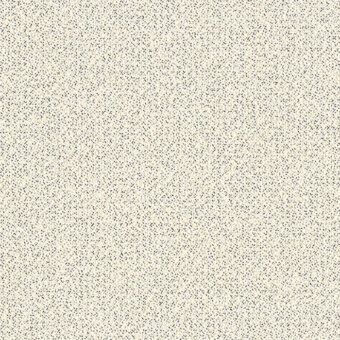 Woven fabric texture, off-white and gray, dense grainy pattern with subtle speckling, matte finish, repeating motif, material designation text.