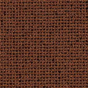 Woven fabric texture, medium brown and black grid, granular appearance, slightly raised nubby surface, lapalma grain 61254 material sample.
