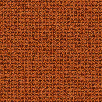 Orange textured fabric sample with granular pattern, vertical grain, and subtle brown tones; “lapalma grain 63118” text visible.