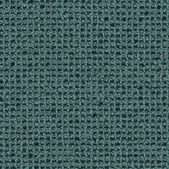 Woven fabric sample in teal-green with a dense, irregular grain and granular texture; durable, nubby material identified as grain 66237.